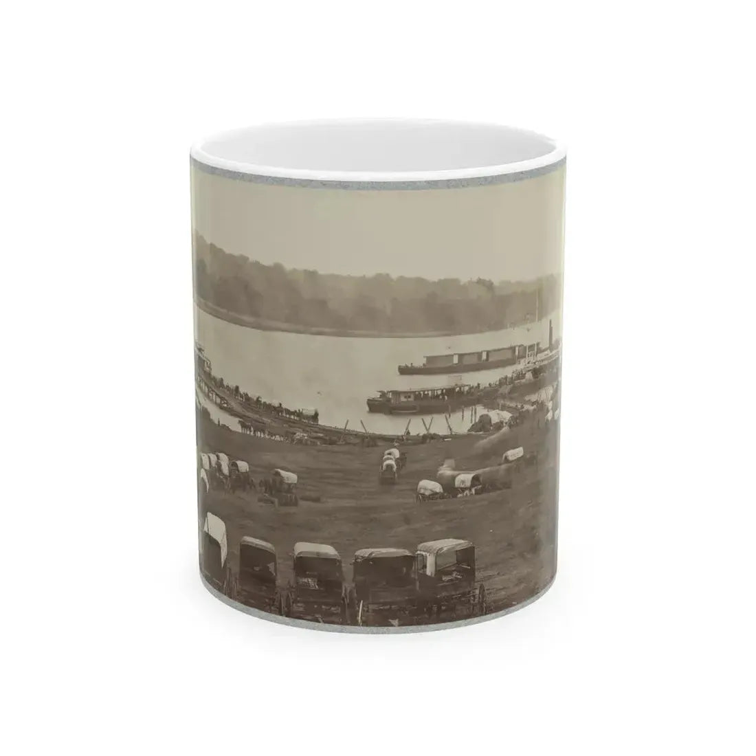 Belle Plain Landing, Va. (U.S. Civil War) White Coffee Mug 11oz - Go Mug Yourself