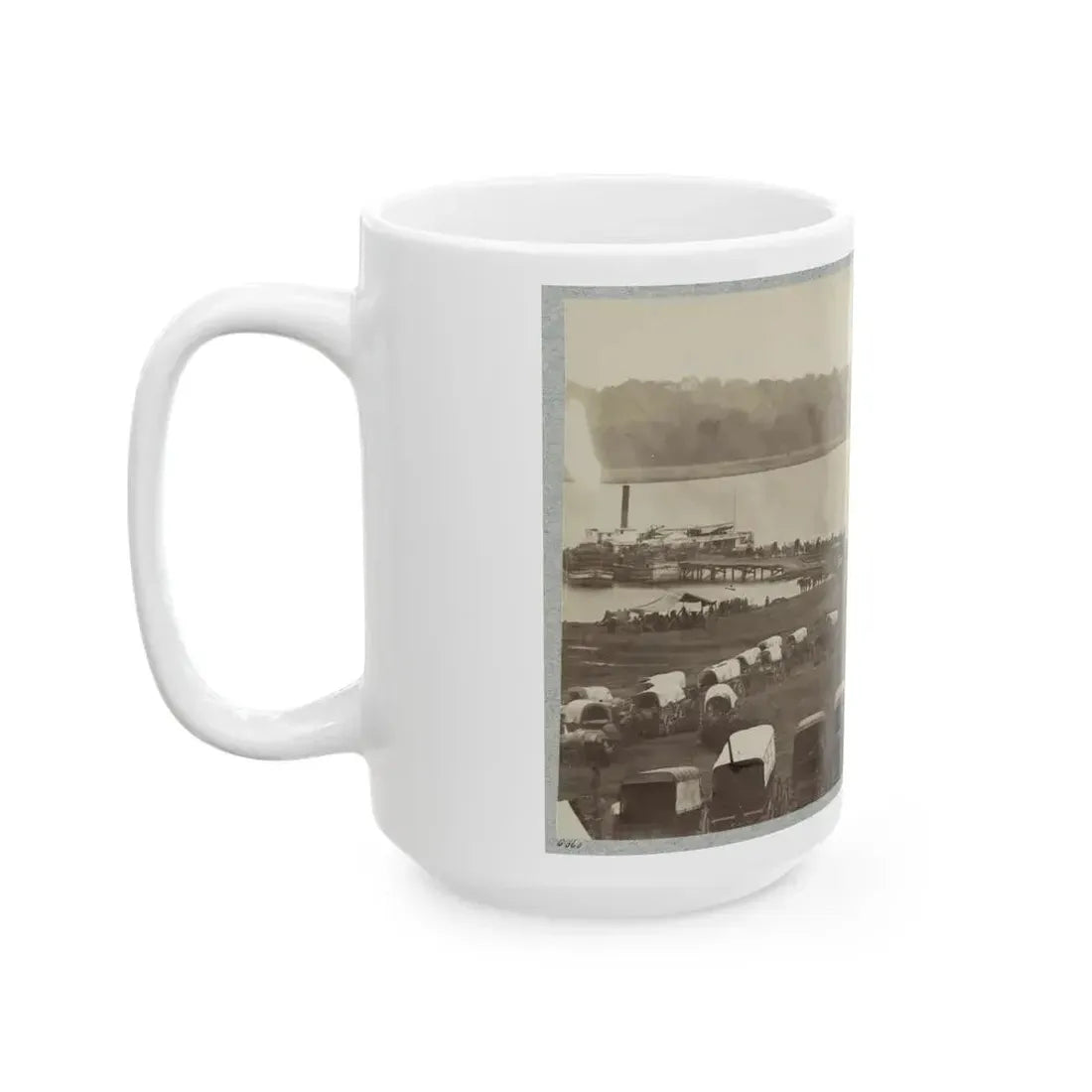 Belle Plain Landing, Va. (U.S. Civil War) White Coffee Mug - Go Mug Yourself