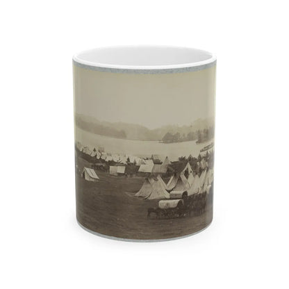 Belle Plain Landing, Va. 001 (U.S. Civil War) White Coffee Mug-11oz-Go Mug Yourself