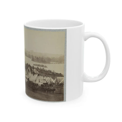 Belle Plain Landing, Va. 001 (U.S. Civil War) White Coffee Mug-Go Mug Yourself