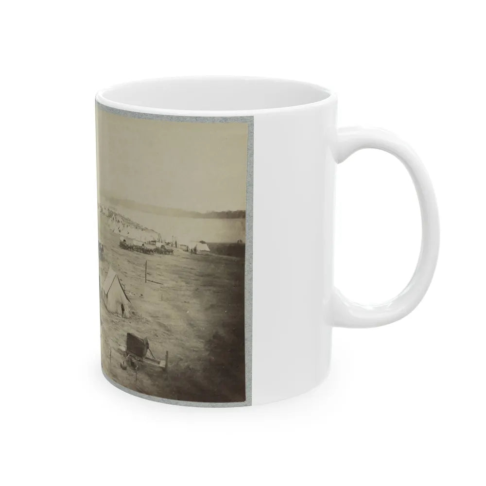 Belle Plain Landing, Va. 002 (U.S. Civil War) White Coffee Mug-Go Mug Yourself