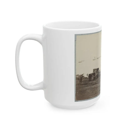 Belle Plain Landing, Va. 003 (U.S. Civil War) White Coffee Mug-Go Mug Yourself