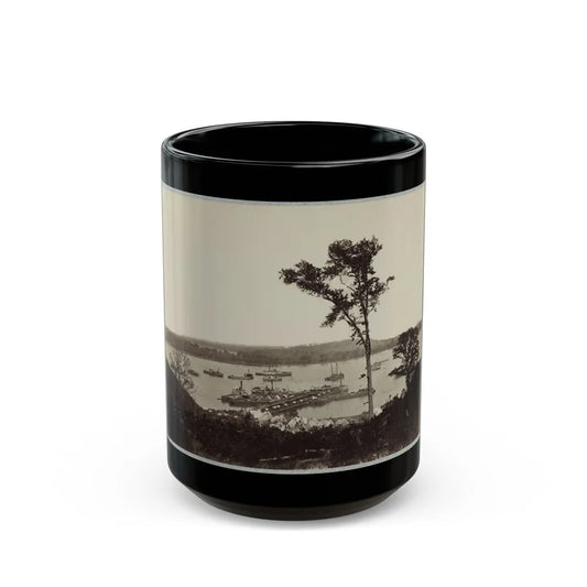 Belle Plain Landing, Va. 004 (U.S. Civil War) Black Coffee Mug-15oz-Go Mug Yourself