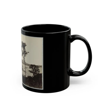 Belle Plain Landing, Va. 004 (U.S. Civil War) Black Coffee Mug-Go Mug Yourself