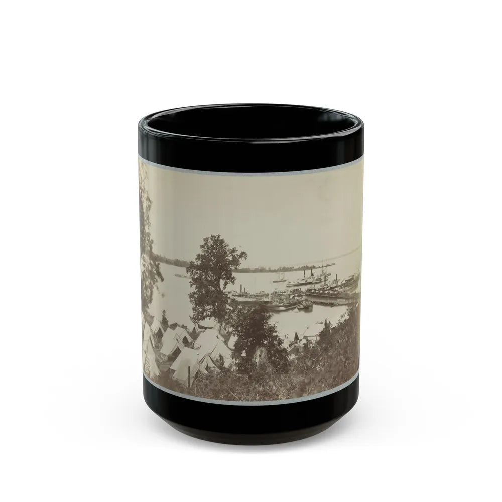 Belle Plain Landing, Va. 005 (U.S. Civil War) Black Coffee Mug-15oz-Go Mug Yourself