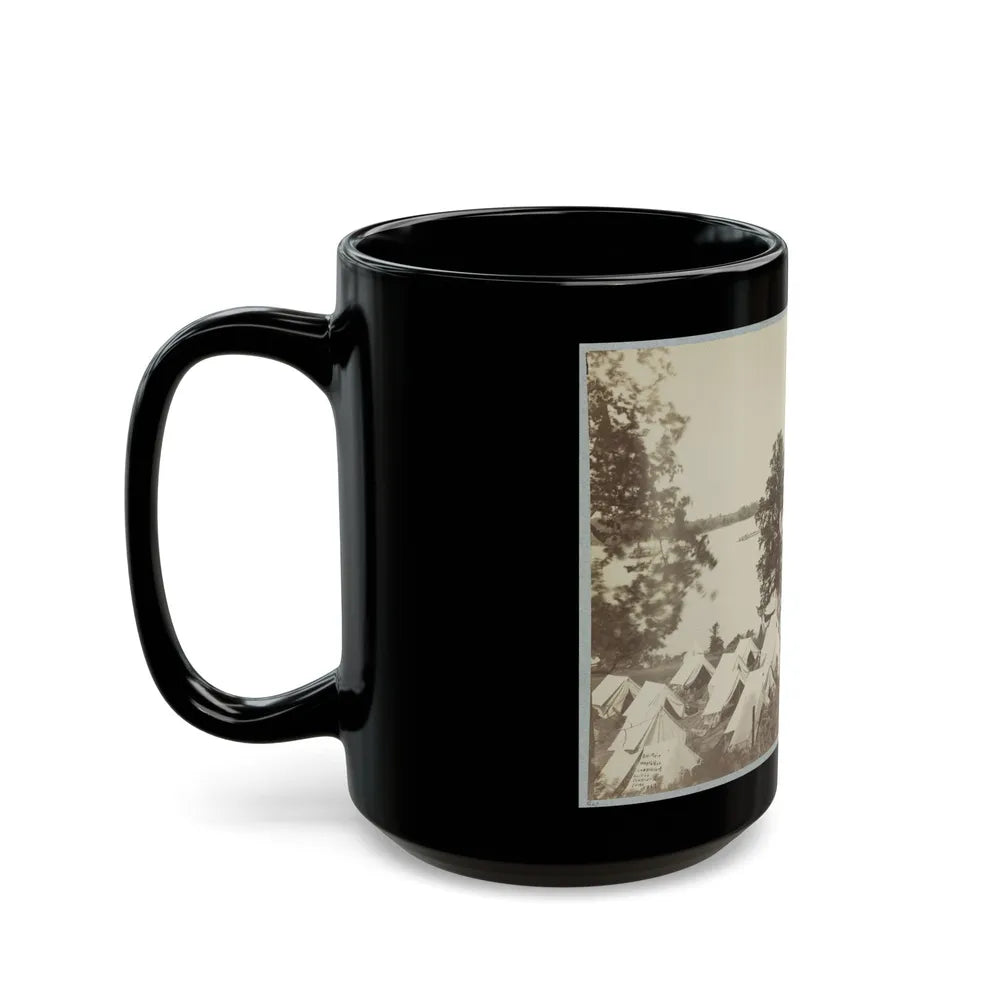 Belle Plain Landing, Va. 005 (U.S. Civil War) Black Coffee Mug-Go Mug Yourself