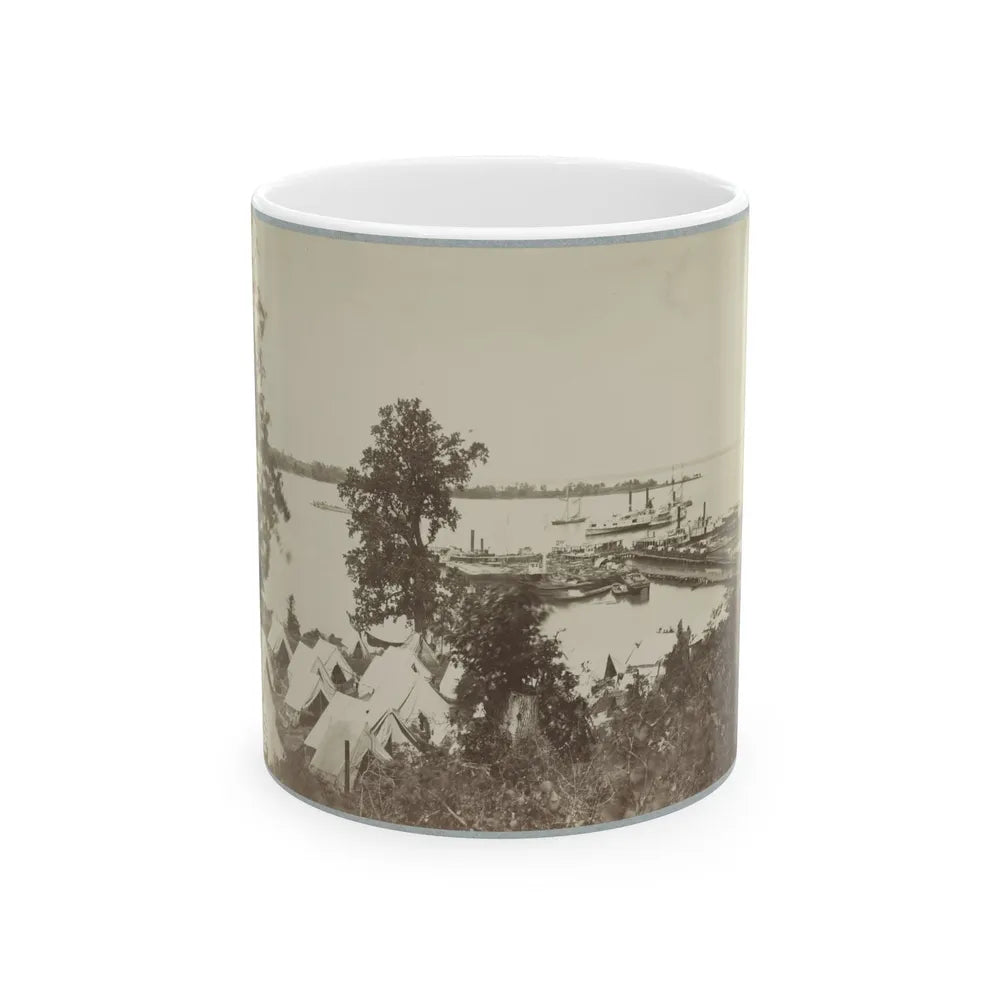 Belle Plain Landing, Va. 005 (U.S. Civil War) White Coffee Mug-11oz-Go Mug Yourself