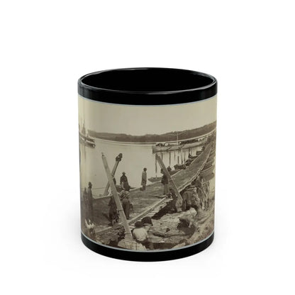 Belle Plain Landing , Va. (1) (U.S. Civil War) Black Coffee Mug-11oz-Go Mug Yourself