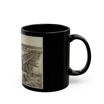 Belle Plain Landing , Va. (1) (U.S. Civil War) Black Coffee Mug-Go Mug Yourself