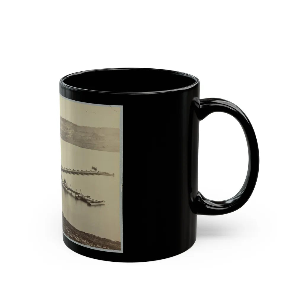 Belle Plain Landing, Va. (1) (U.S. Civil War) Black Coffee Mug-Go Mug Yourself