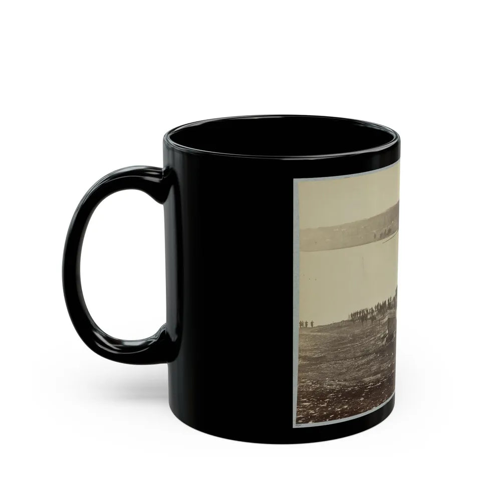 Belle Plain Landing, Va. (1) (U.S. Civil War) Black Coffee Mug-Go Mug Yourself