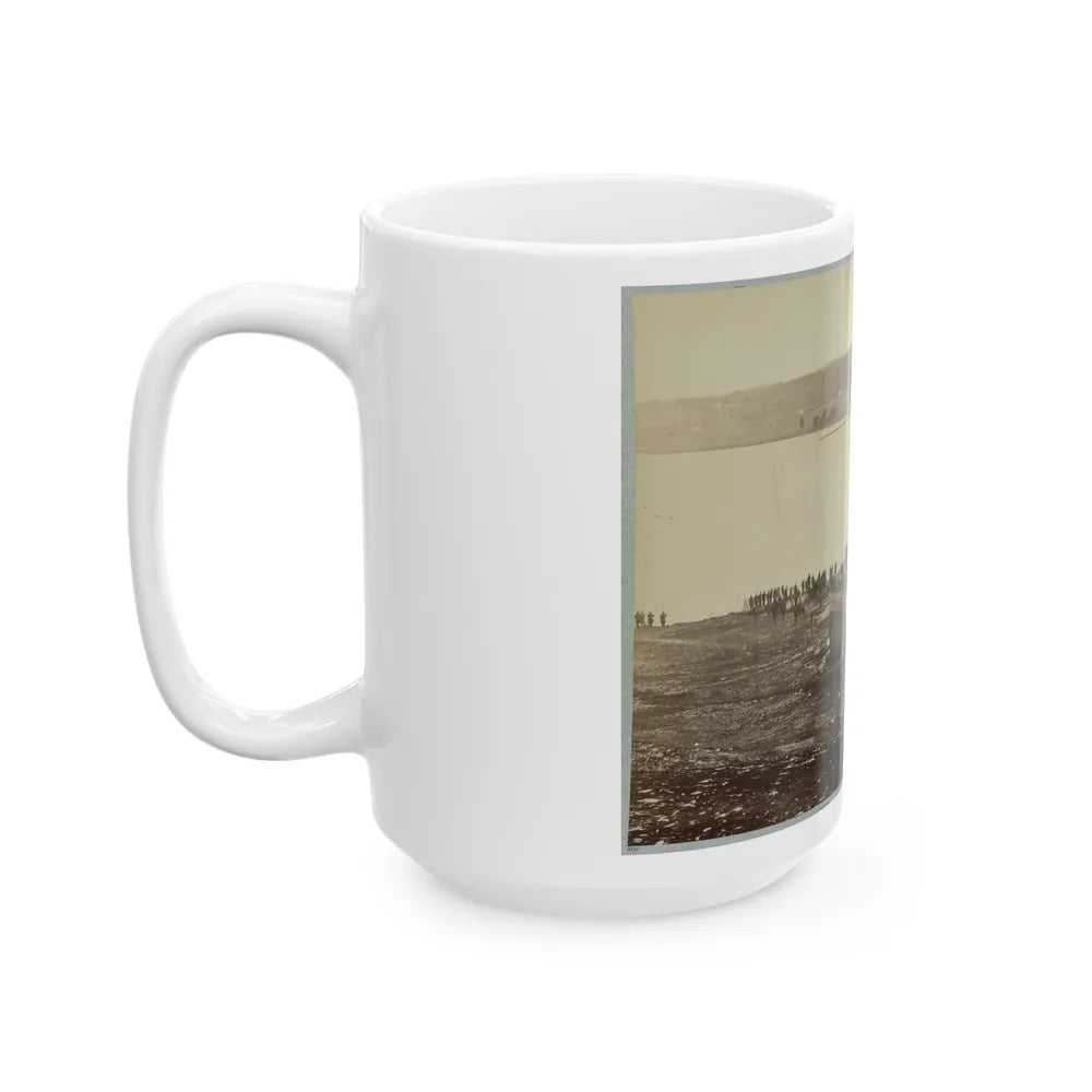 Belle Plain Landing, Va. (1) (U.S. Civil War) White Coffee Mug-Go Mug Yourself