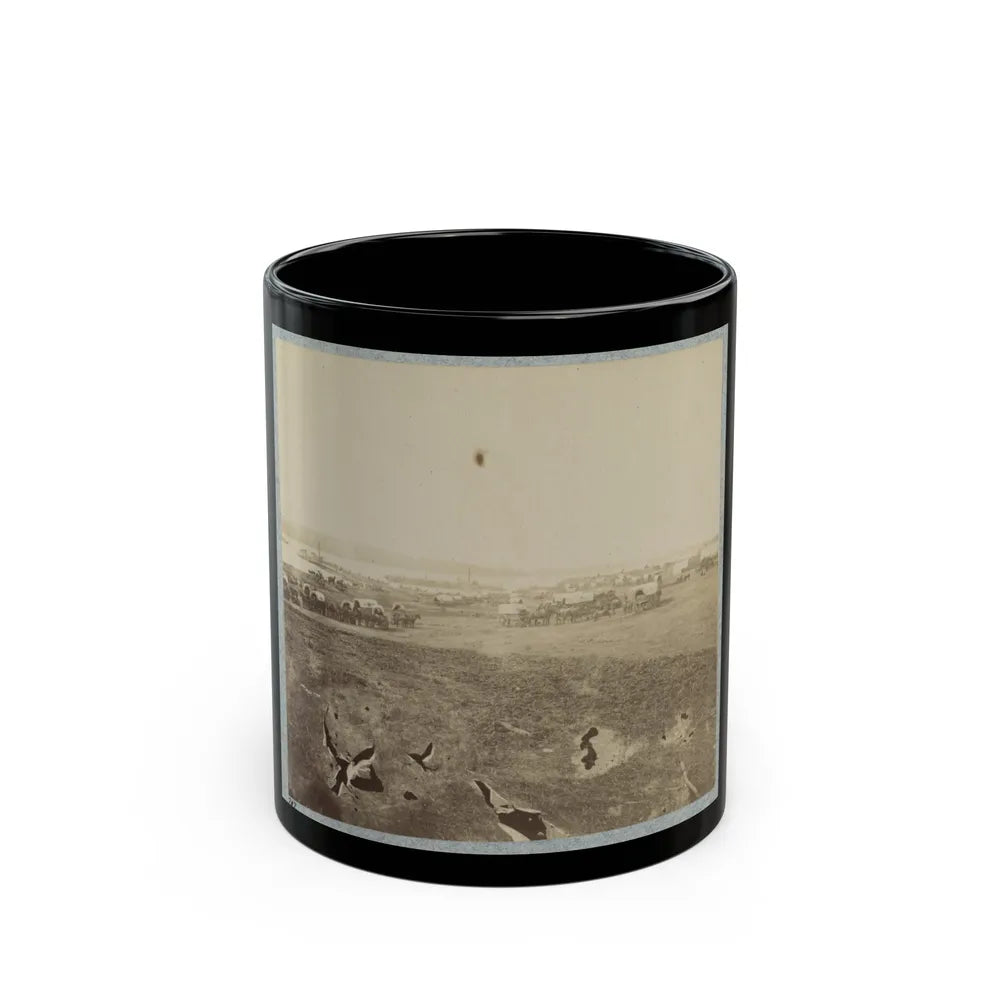 Belle Plain Landing, Va., May, 1864 (U.S. Civil War) Black Coffee Mug-11oz-Go Mug Yourself