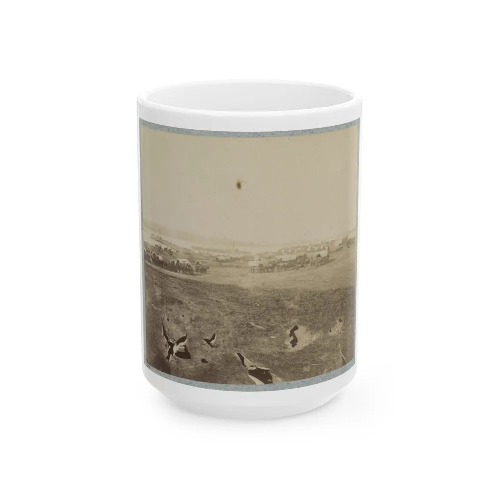 Belle Plain Landing, Va., May, 1864 (U.S. Civil War) White Coffee Mug-15oz-Go Mug Yourself