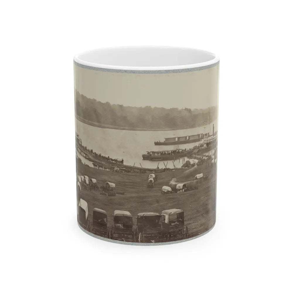 Belle Plain Landing, Va. (U.S. Civil War) White Coffee Mug-11oz-Go Mug Yourself