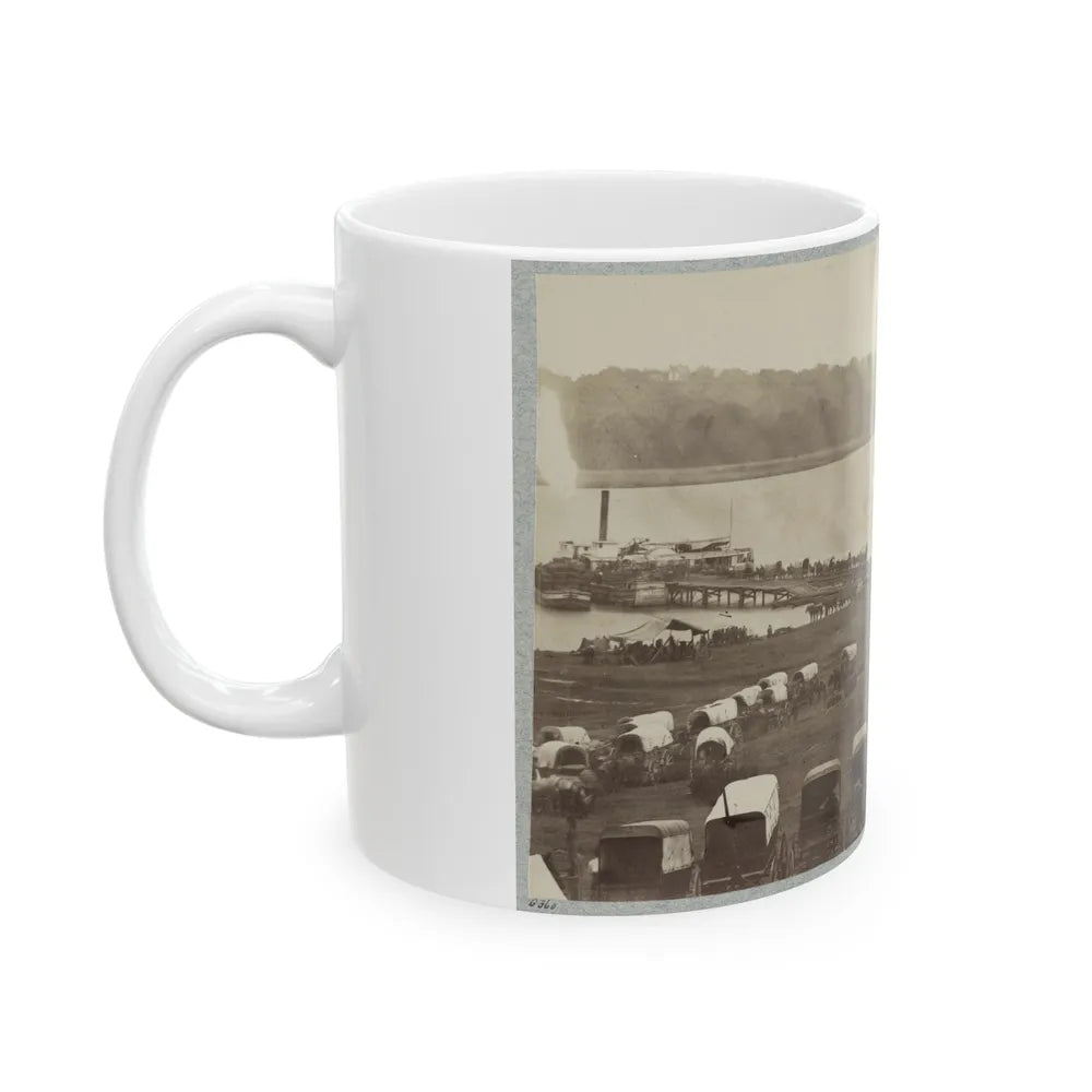 Belle Plain Landing, Va. (U.S. Civil War) White Coffee Mug-Go Mug Yourself