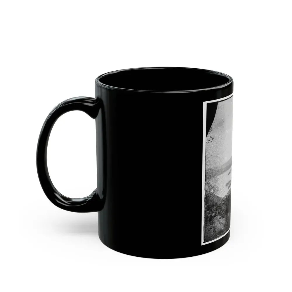Belle Plain Landing, Virginia. View Of Camp And Transports. (Lower Landing). Photo Taken Near Bull Bluff -3 (U.S. Civil War) Black Coffee Mug - Go Mug Yourself