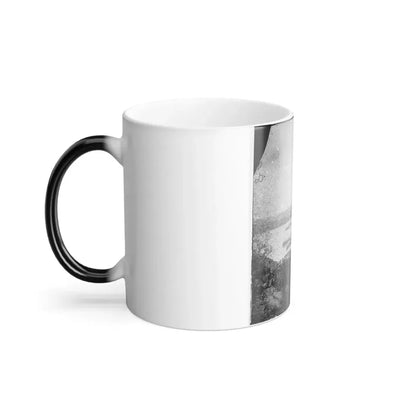 Belle Plain Landing, Virginia. View of Camp and Transports. (Lower Landing). Photo Taken Near Bull Bluff -3 (U.S. Civil War) Color Changing Coffee Mug 11oz - Go Mug Yourself