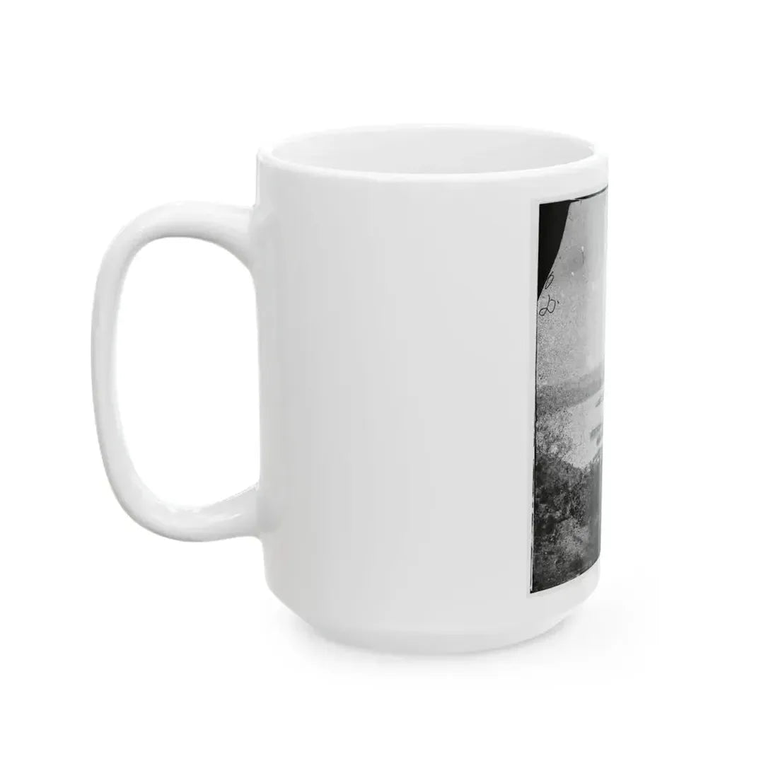 Belle Plain Landing, Virginia. View Of Camp And Transports. (Lower Landing). Photo Taken Near Bull Bluff -3 (U.S. Civil War) White Coffee Mug - Go Mug Yourself