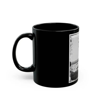 Belle Plain Landing, Virginia. View Of Camp And Transports. (Lower Landing). Photo Taken Near Bull Bluff (U.S. Civil War) Black Coffee Mug - Go Mug Yourself