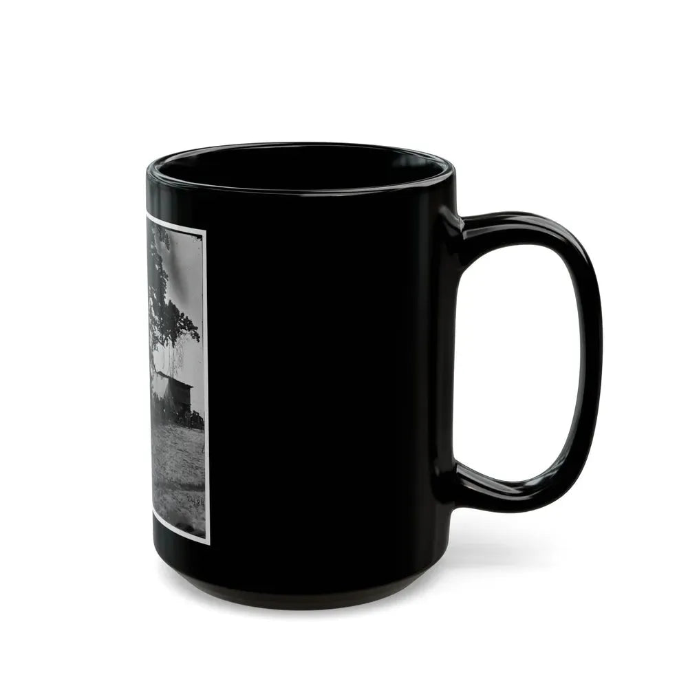 Belle Plain Landing, Virginia. View Of The Tents Of The Sanitary Commission (U.S. Civil War) Black Coffee Mug - Go Mug Yourself