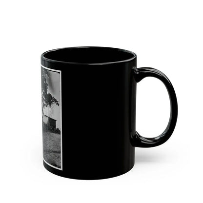 Belle Plain Landing, Virginia. View Of The Tents Of The Sanitary Commission (U.S. Civil War) Black Coffee Mug - Go Mug Yourself