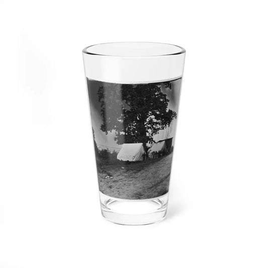 Belle Plain Landing, Virginia. View Of The Tents Of The Sanitary Commission (U.S. Civil War) Pint Glass 16oz 16oz - Go Mug Yourself