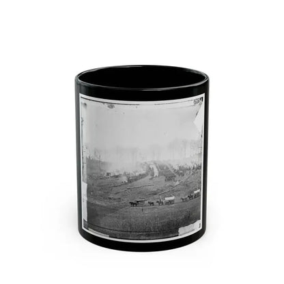 Belle Plain, Virginia. Camp Of 150th Pennsylvania Infantry (U.S. Civil War) Black Coffee Mug 11oz - Go Mug Yourself