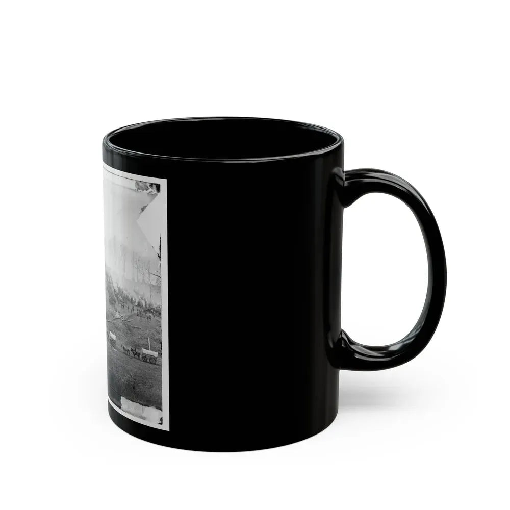 Belle Plain, Virginia. Camp Of 150th Pennsylvania Infantry (U.S. Civil War) Black Coffee Mug - Go Mug Yourself