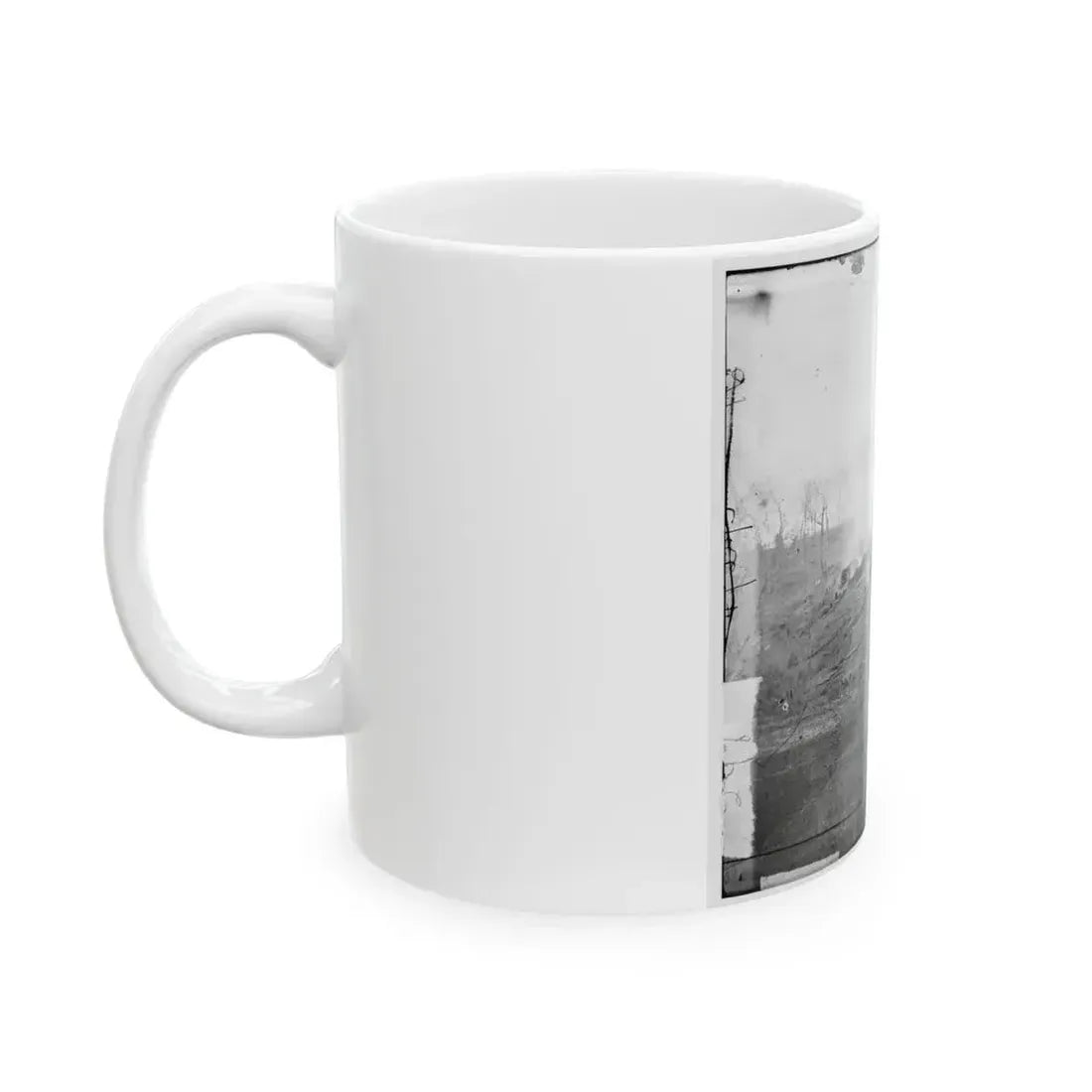 Belle Plain, Virginia. Camp Of 150th Pennsylvania Infantry (U.S. Civil War) White Coffee Mug - Go Mug Yourself