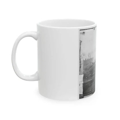Belle Plain, Virginia. Camp Of 150th Pennsylvania Infantry (U.S. Civil War) White Coffee Mug - Go Mug Yourself