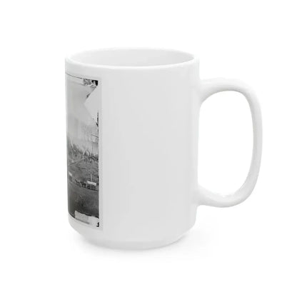 Belle Plain, Virginia. Camp Of 150th Pennsylvania Infantry (U.S. Civil War) White Coffee Mug - Go Mug Yourself