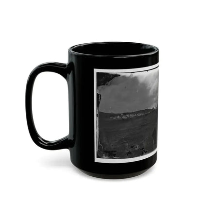 Belle Plain, Virginia. Camp Of Negro Laborers In Quartermaster Department (U.S. Civil War) Black Coffee Mug - Go Mug Yourself