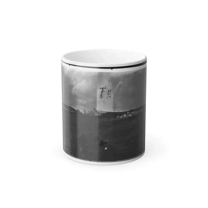 Belle Plain, Virginia. Camp of Negro Laborers in Quartermaster Department (U.S. Civil War) Color Changing Coffee Mug 11oz Default Title 11oz - Go Mug Yourself