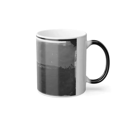 Belle Plain, Virginia. Camp of Negro Laborers in Quartermaster Department (U.S. Civil War) Color Changing Coffee Mug 11oz - Go Mug Yourself