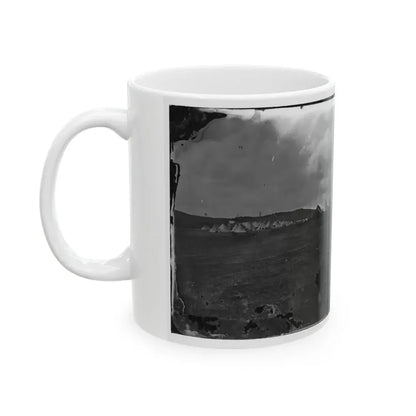 Belle Plain, Virginia. Camp Of Negro Laborers In Quartermaster Department (U.S. Civil War) White Coffee Mug - Go Mug Yourself