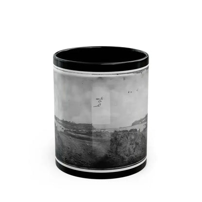 Belle Plain, Virginia. Encampment Of 2d New York And 1st Mass. Heavy Artillery (U.S. Civil War) Black Coffee Mug 11oz - Go Mug Yourself