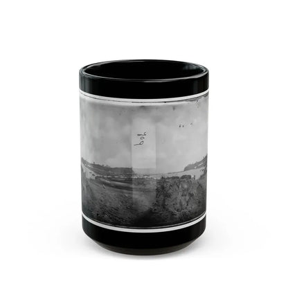 Belle Plain, Virginia. Encampment Of 2d New York And 1st Mass. Heavy Artillery (U.S. Civil War) Black Coffee Mug 15oz - Go Mug Yourself
