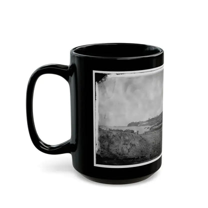 Belle Plain, Virginia. Encampment Of 2d New York And 1st Mass. Heavy Artillery (U.S. Civil War) Black Coffee Mug - Go Mug Yourself