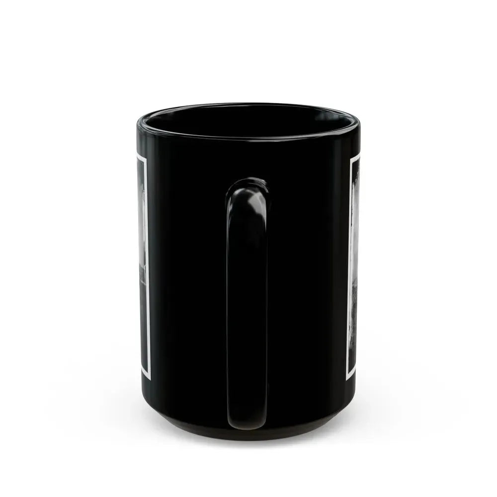 Belle Plain, Virginia. Encampment Of 2d New York And 1st Mass. Heavy Artillery (U.S. Civil War) Black Coffee Mug - Go Mug Yourself