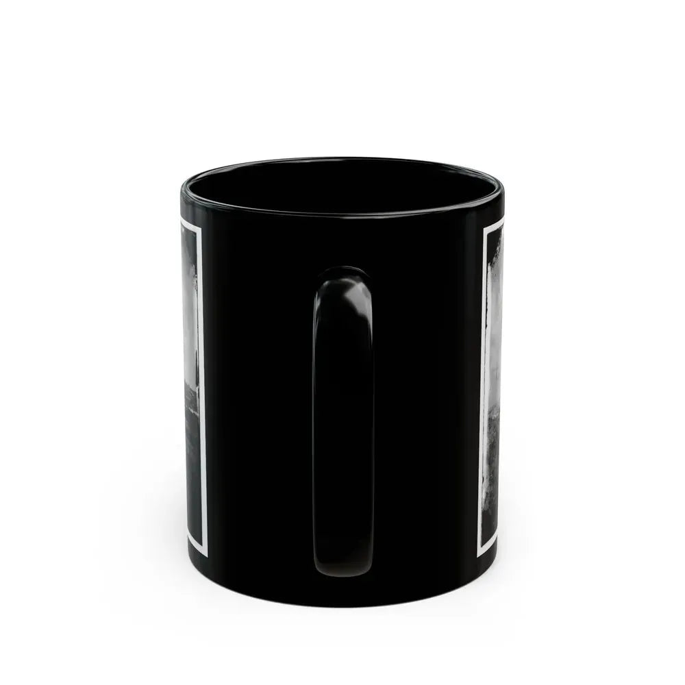 Belle Plain, Virginia. Encampment Of 2d New York And 1st Mass. Heavy Artillery (U.S. Civil War) Black Coffee Mug - Go Mug Yourself