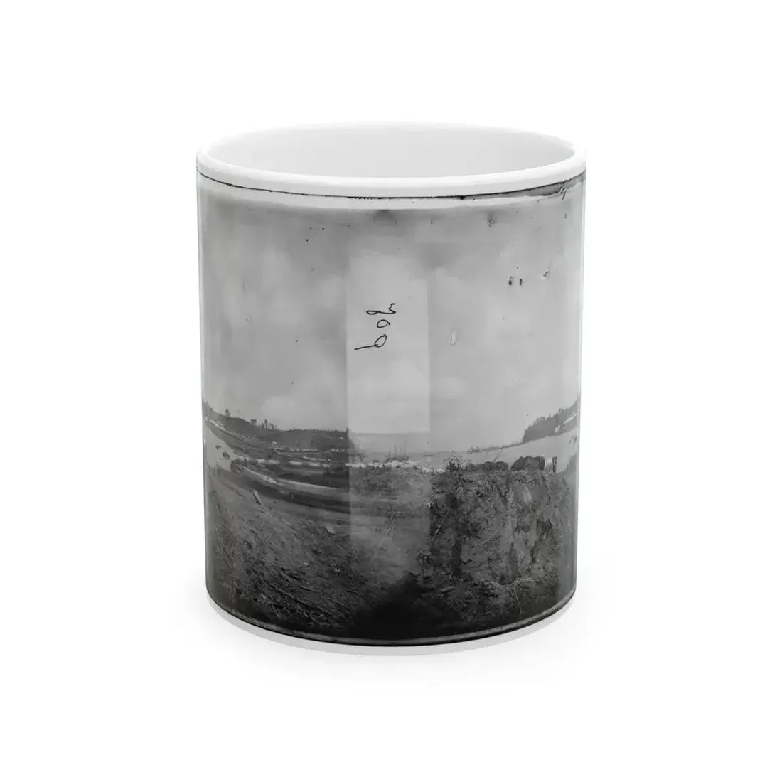 Belle Plain, Virginia. Encampment Of 2d New York And 1st Mass. Heavy Artillery (U.S. Civil War) White Coffee Mug 11oz - Go Mug Yourself