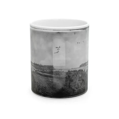 Belle Plain, Virginia. Encampment Of 2d New York And 1st Mass. Heavy Artillery (U.S. Civil War) White Coffee Mug 11oz - Go Mug Yourself