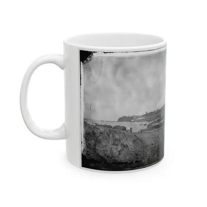 Belle Plain, Virginia. Encampment Of 2d New York And 1st Mass. Heavy Artillery (U.S. Civil War) White Coffee Mug - Go Mug Yourself