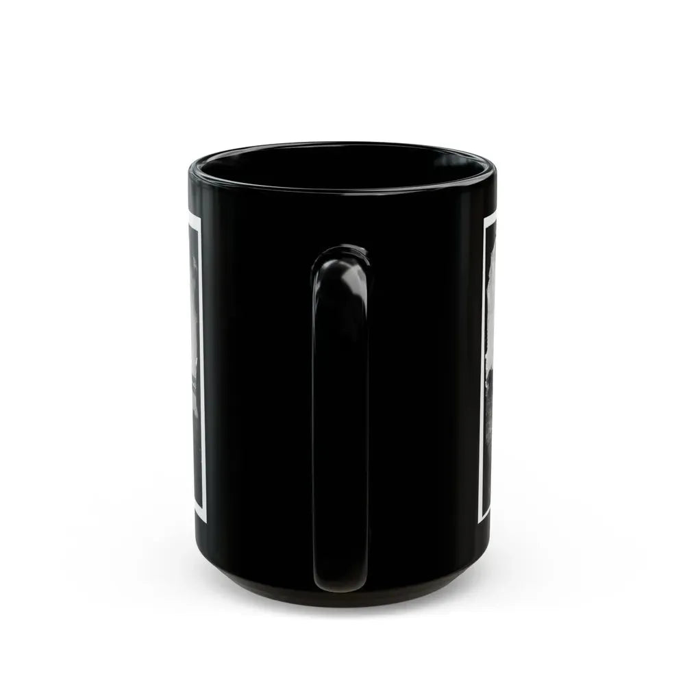 Belle Plain, Virginia. Encampment Of 2nd N.Y. And 1st Mass. Heavy Artillery (U.S. Civil War) Black Coffee Mug - Go Mug Yourself