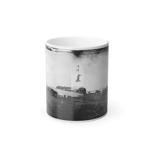 Belle Plain, Virginia. Encampment of 2Nd N.Y. And 1St Mass. Heavy Artillery (U.S. Civil War) Color Changing Coffee Mug 11oz Default Title 11oz - Go Mug Yourself