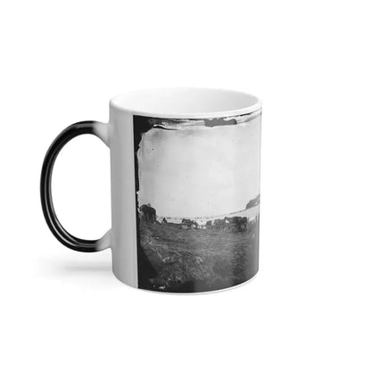 Belle Plain, Virginia. Encampment of 2Nd N.Y. And 1St Mass. Heavy Artillery (U.S. Civil War) Color Changing Coffee Mug 11oz - Go Mug Yourself