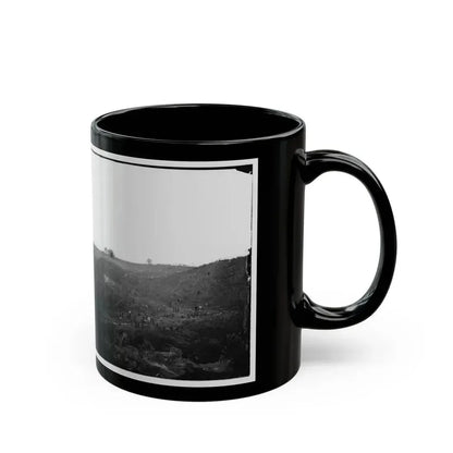 Belle Plain, Virginia. Encampment Of 7,000 Confederates In The  Punch Bowl (2) (U.S. Civil War) Black Coffee Mug - Go Mug Yourself
