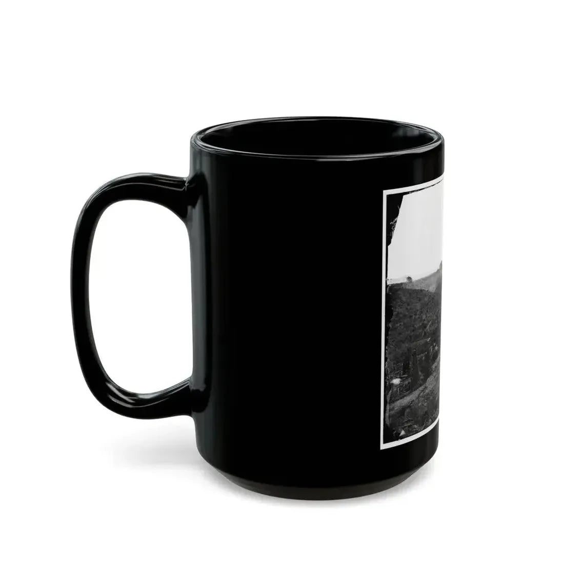 Belle Plain, Virginia. Encampment Of 7,000 Confederates In The  Punch Bowl (U.S. Civil War) Black Coffee Mug - Go Mug Yourself