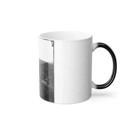 Belle Plain, Virginia. Encampment of 7,000 Confederates in the  Punch Bowl (U.S. Civil War) Color Changing Coffee Mug 11oz - Go Mug Yourself